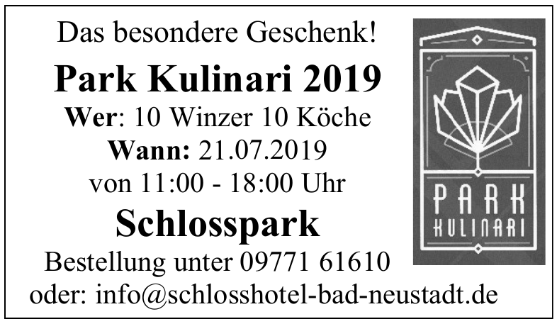 Schlosshotel Bad Neustadt-Park Kulinari Schlosshotel Bad Neustadt-Park Kulinari