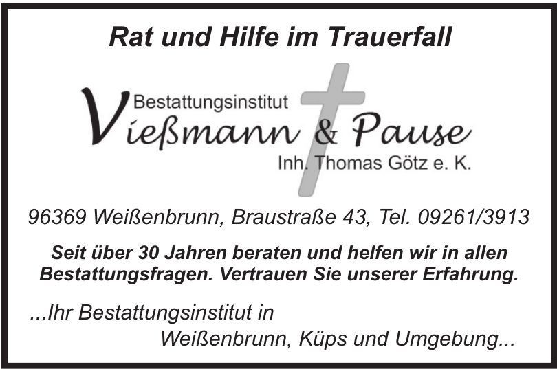 Bestattungsinstitut Vießmann & Pause Bestattungsinstitut Vießmann & Pause
