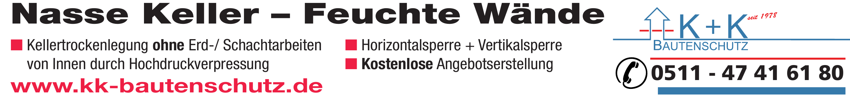 K + K Bautenschutz K + K Bautenschutz