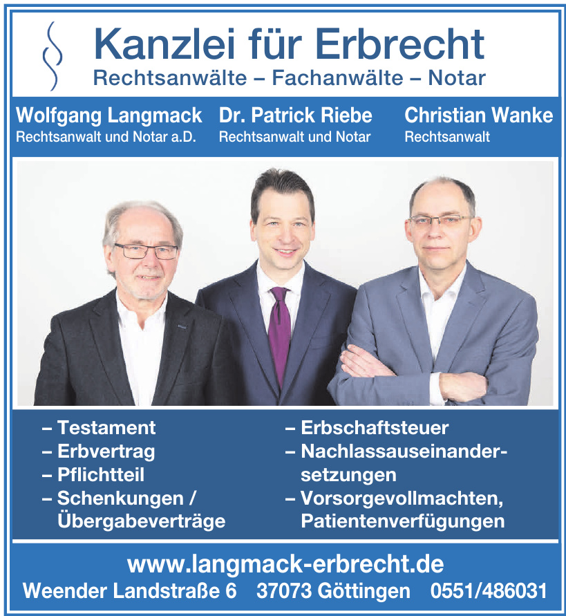 Kanzlei für Erbrecht Kanzlei für Erbrecht