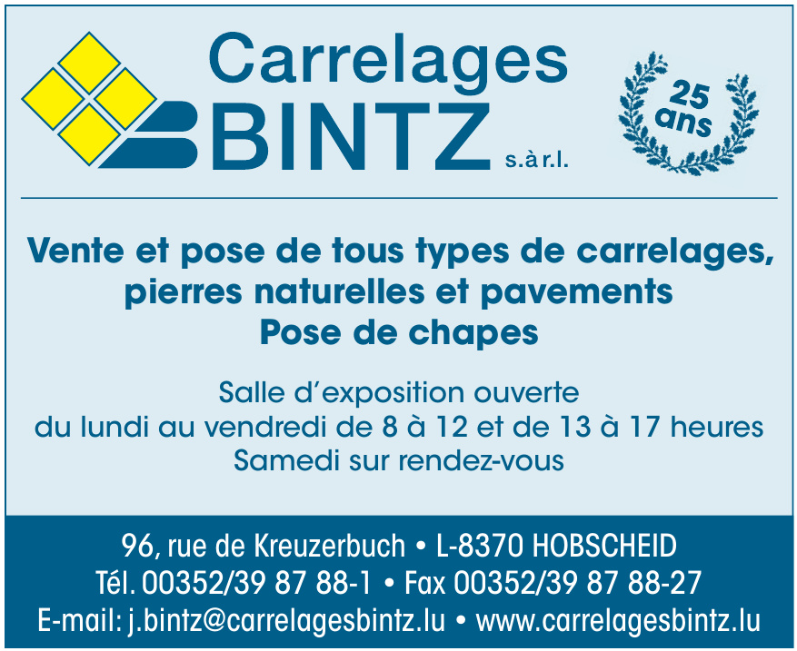 Carrelages Bintz s.à r.l.