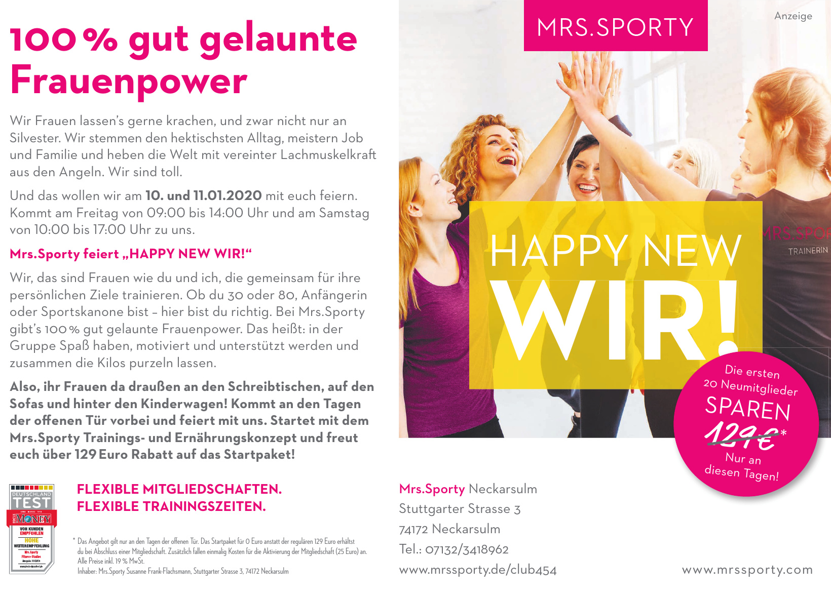 Mrs. Sporty Neckarsulm Mrs. Sporty Neckarsulm