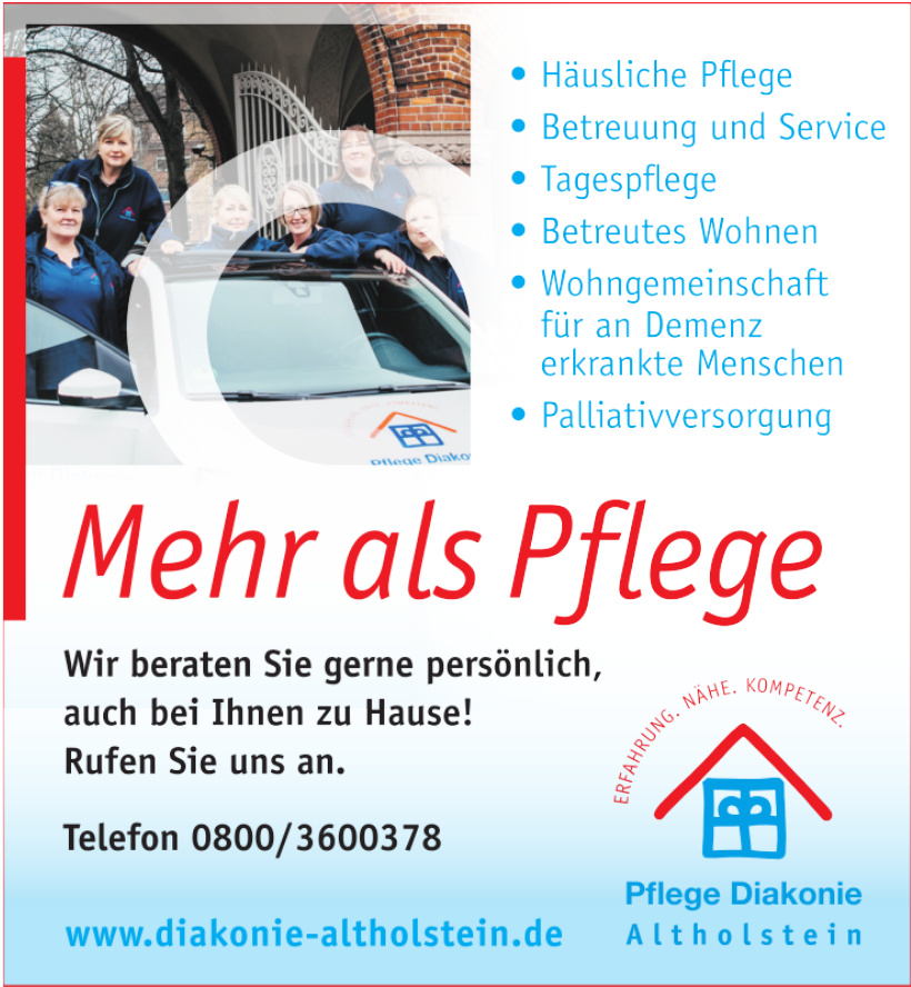 Pflege Diakonie Altholstein Pflege Diakonie Altholstein