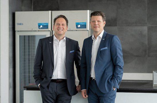 Geschäftsführender Gesellschafter Markus Sidler (links) und der Geschäftsführer Vertrieb/Marketing Andreas Lindauer. Geschäftsführender Gesellschafter Markus Sidler (links) und der Geschäftsführer Vertrieb/Marketing Andreas Lindauer.