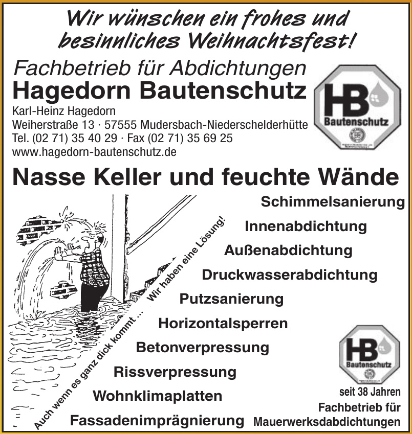 Hagedorn Bautenschutz Hagedorn Bautenschutz