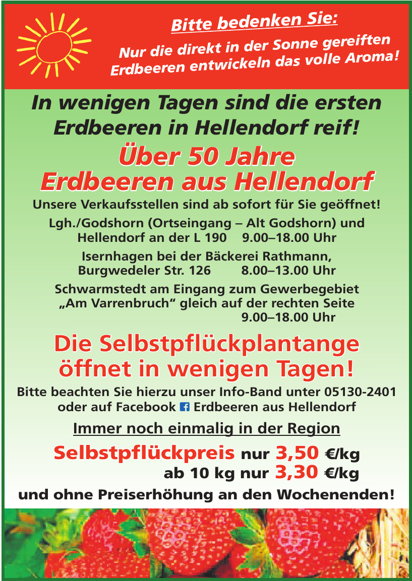 Erdbeeren Hellendorf Erdbeeren Hellendorf