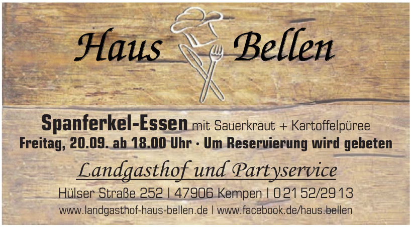 Landgasthof und Partyservice Bellen Landgasthof und Partyservice Bellen