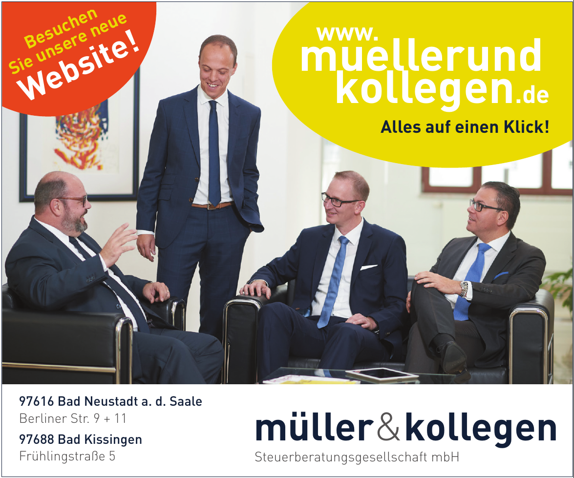 müller & kollegen Steuerberatungsgesellschaft mbH müller & kollegen Steuerberatungsgesellschaft mbH