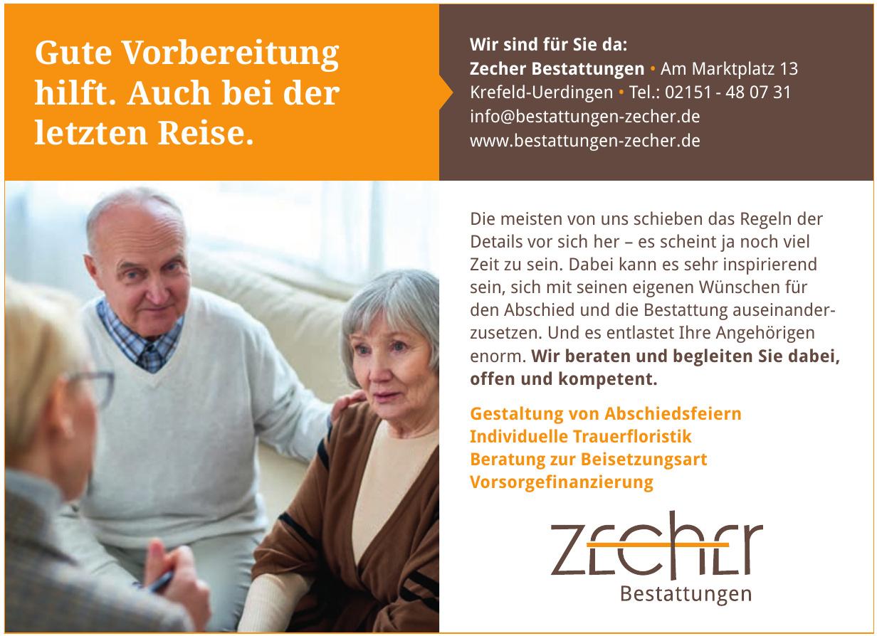 Zecher Bestattungen Zecher Bestattungen
