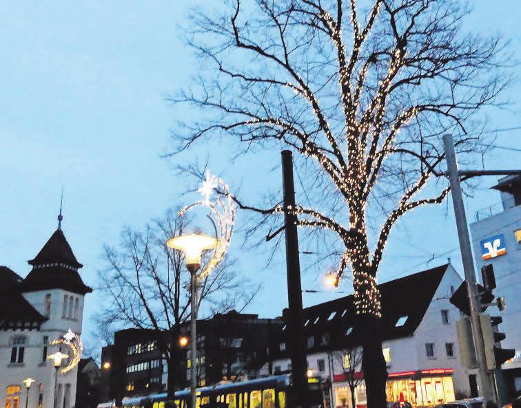 Wie schon im vergangenen Jahr soll auch 2019 wieder die Weihnachtsbeleuchtung erstrahlen. Foto: Archiv Wie schon im vergangenen Jahr soll auch 2019 wieder die Weihnachtsbeleuchtung erstrahlen. Foto: Archiv
