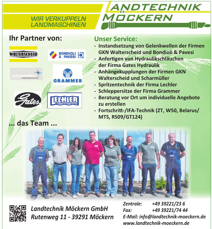 Landtechnik Möckern GmbH Landtechnik Möckern GmbH