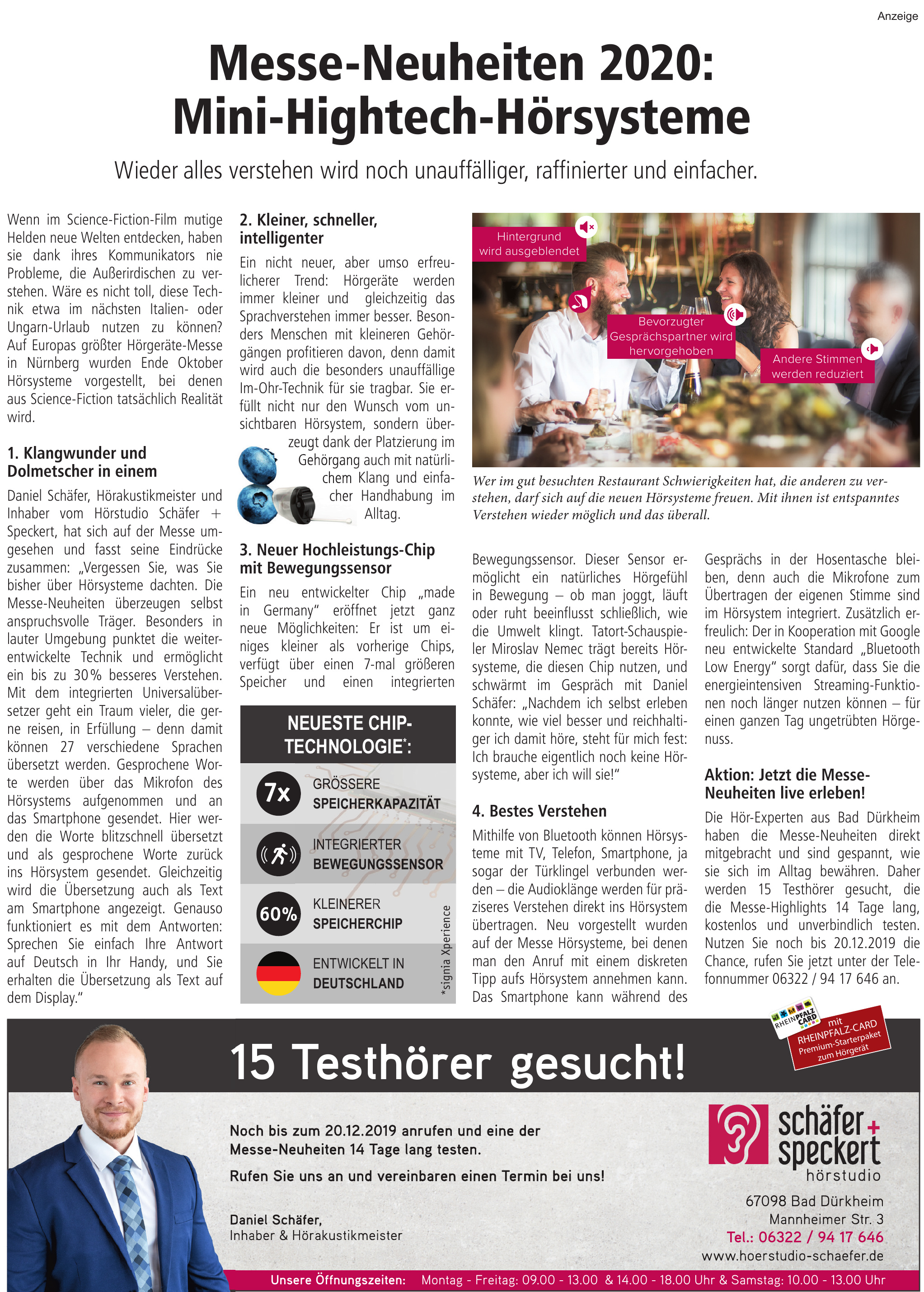 Schäfer Speckert Hörstudio Schäfer Speckert Hörstudio