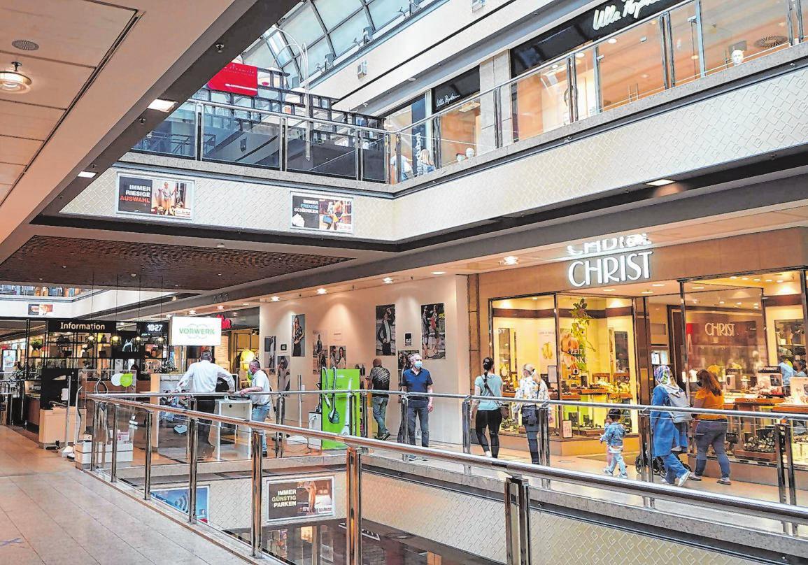 City Galerie Siegen Wiedereröffnung Shoppen ohne Test