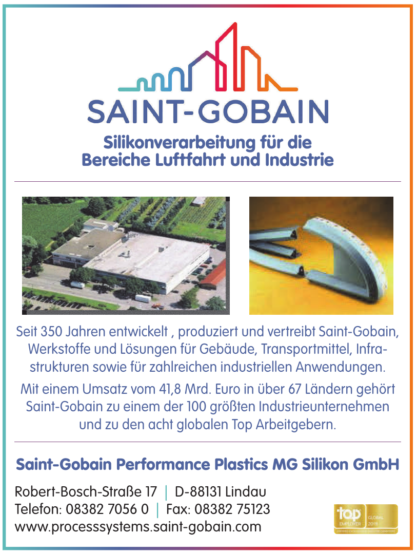 Saint-Gobain Performance Plastics MG Silikon GmbH Saint-Gobain Performance Plastics MG Silikon GmbH