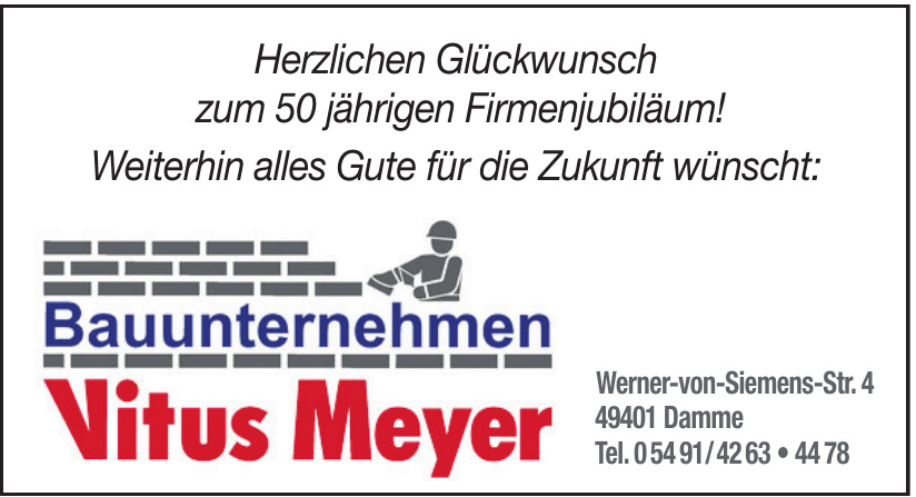 Bauunternehmen Vitus Meyer