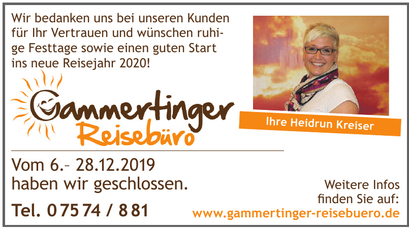 Gammertinger Reisebüro Gammertinger Reisebüro