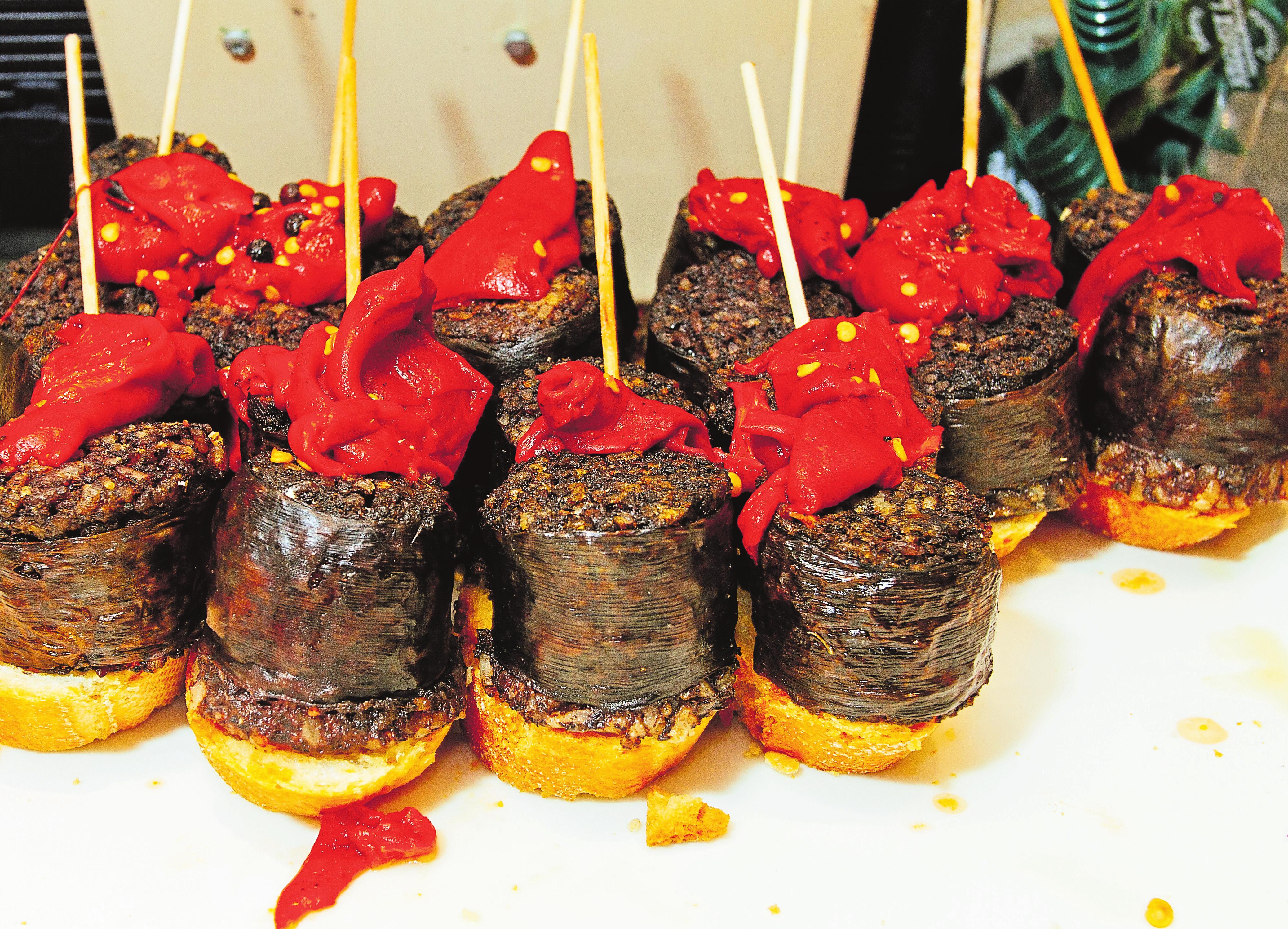 In Valencia wird Blutwurst in verschiedenen Gerichten verarbeitet