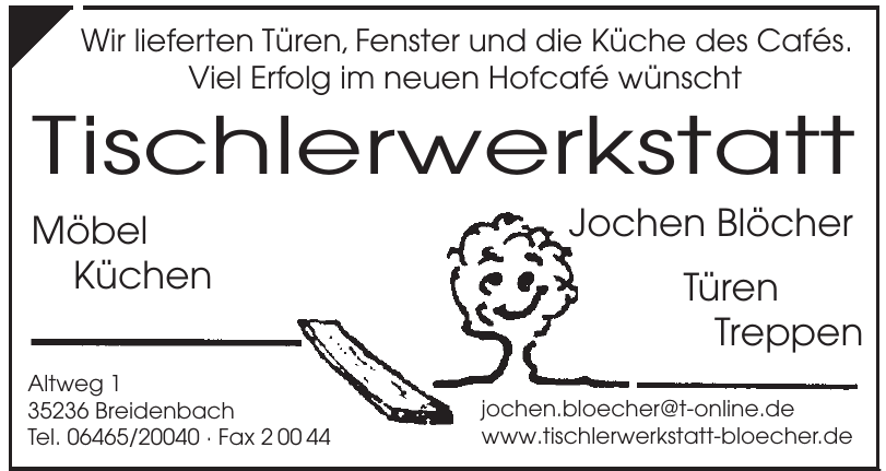 Tischlerwerkstatt Blöcher Tischlerwerkstatt Blöcher