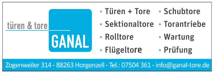 Ganal Türen & Tore Ganal Türen & Tore