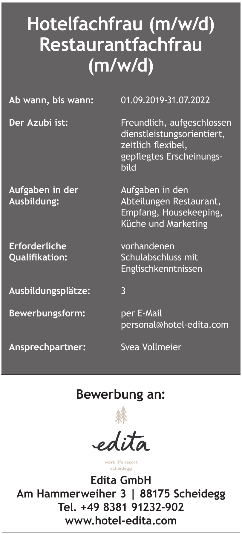 Edita GmbH Edita GmbH