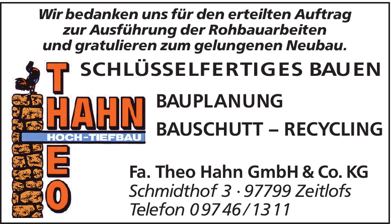 Fa. Theo Hahn GmbH & Co. KG Fa. Theo Hahn GmbH & Co. KG