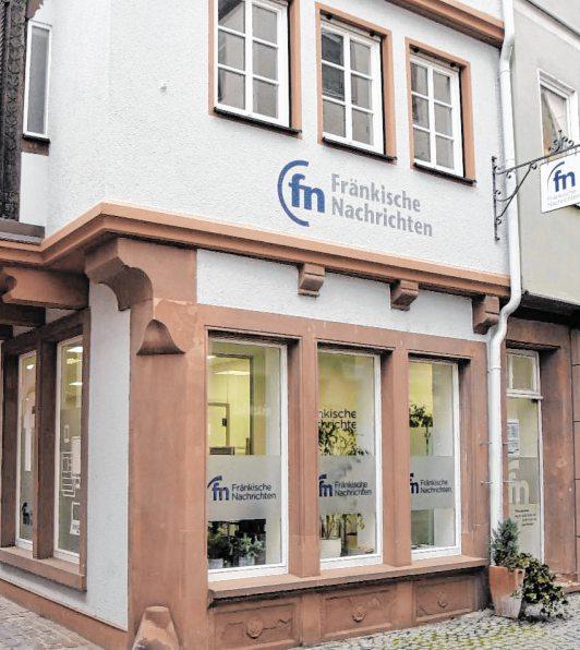 Die Redaktionsräume der Fränkischen Nachrichten befinden sich nun im Erdgeschoss des historischen Gebäudes in der Maingasse. BILD: GERD WEIMER Die Redaktionsräume der Fränkischen Nachrichten befinden sich nun im Erdgeschoss des historischen Gebäudes in der Maingasse. BILD: GERD WEIMER