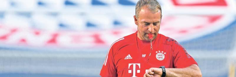 Mit ihm kam der Rekordmeister zur Ruhe – und zu Erfolgen: Bayern-Trainer Hansi Flick. Foto: Sven Simon/imago images Mit ihm kam der Rekordmeister zur Ruhe – und zu Erfolgen: Bayern-Trainer Hansi Flick. Foto: Sven Simon/imago images