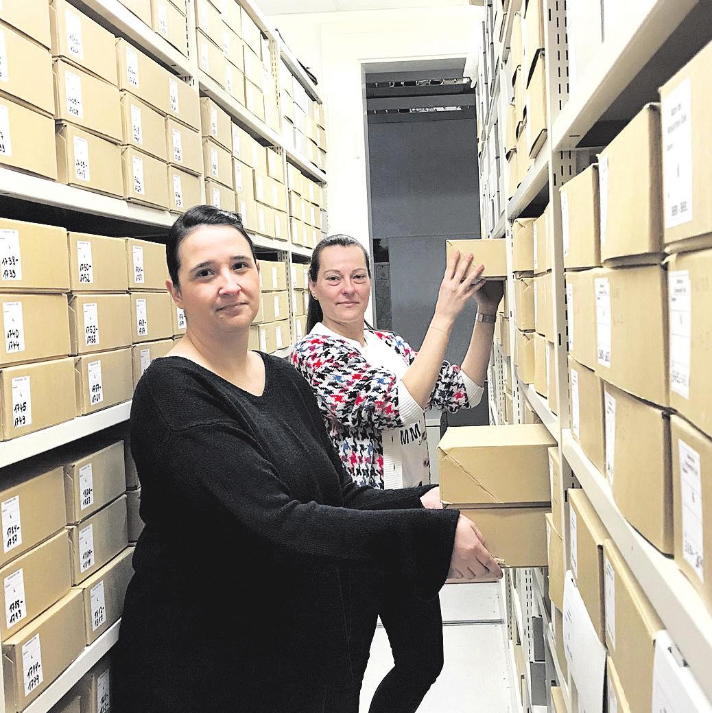 Die neue Leiterin Dominique Corinne Ott (links) und ihre Stellvertreterin Anja Ittrich. Foto: Landkreis Celle Die neue Leiterin Dominique Corinne Ott (links) und ihre Stellvertreterin Anja Ittrich. Foto: Landkreis Celle