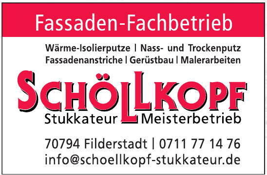 Schöllkopf - Stukkateur - Meisterbetrieb