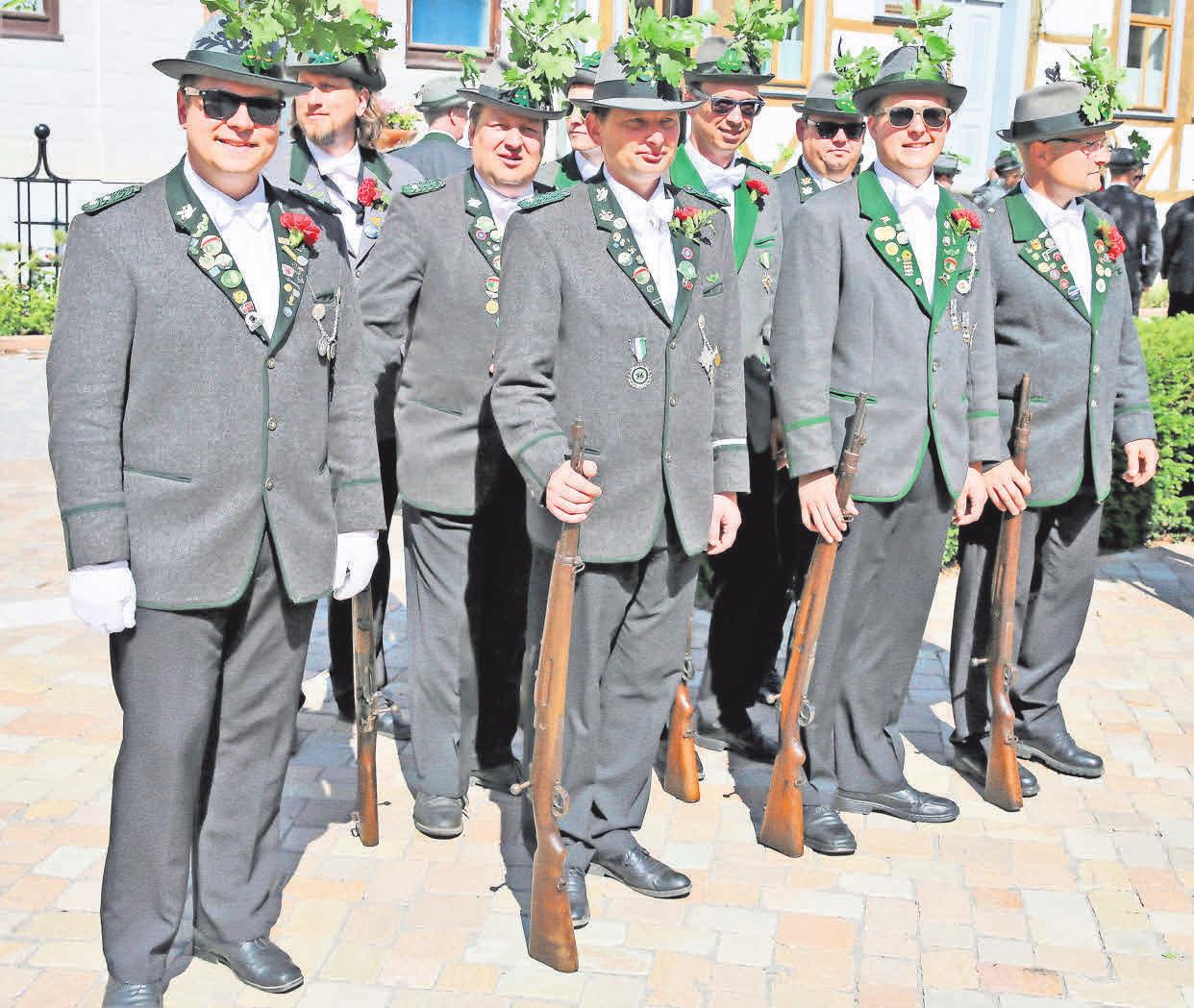 Die Gewehrgruppe gehört zum festen Bestandteil der Schützen. Die Gewehrgruppe gehört zum festen Bestandteil der Schützen.