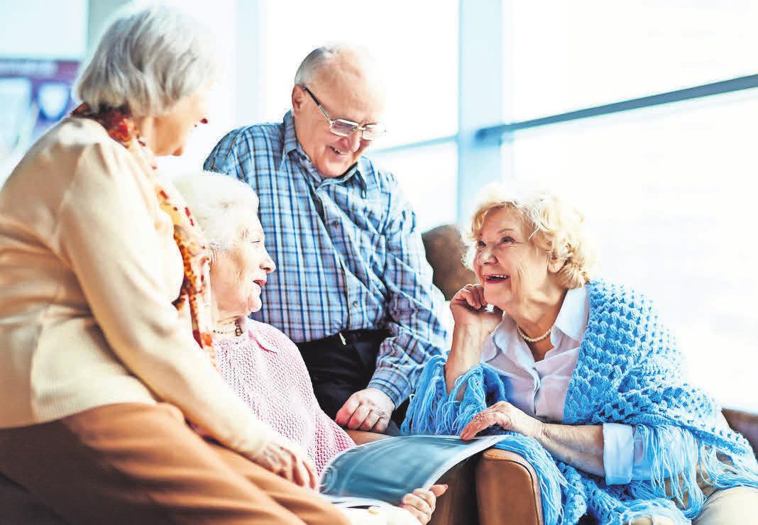Freundschaften im Alter sind wichtige Stützen. istockphoto.com/shironosov Freundschaften im Alter sind wichtige Stützen. istockphoto.com/shironosov