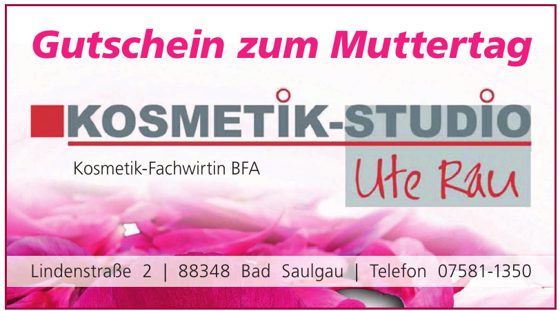 Kosmetik-Studio Ute Rau Kosmetik-Studio Ute Rau