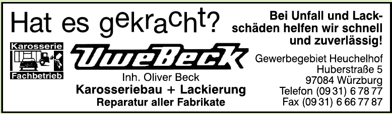 Uwe Beck Uwe Beck