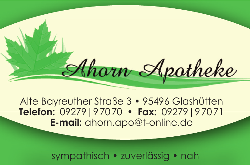 Ahorn Apotheke Ahorn Apotheke