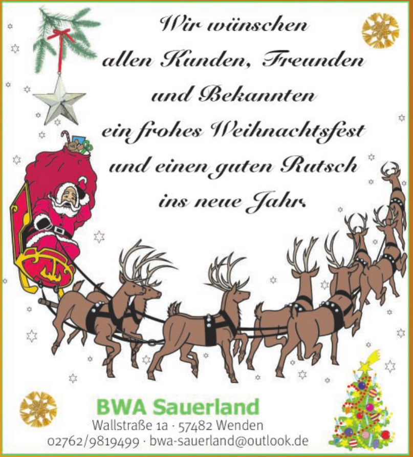 BWA Sauerland BWA Sauerland