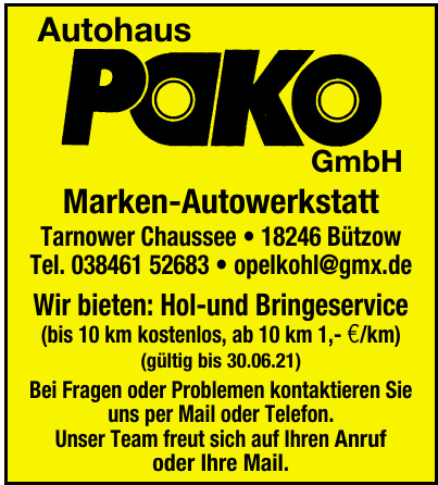 Autohaus Pako GmbH