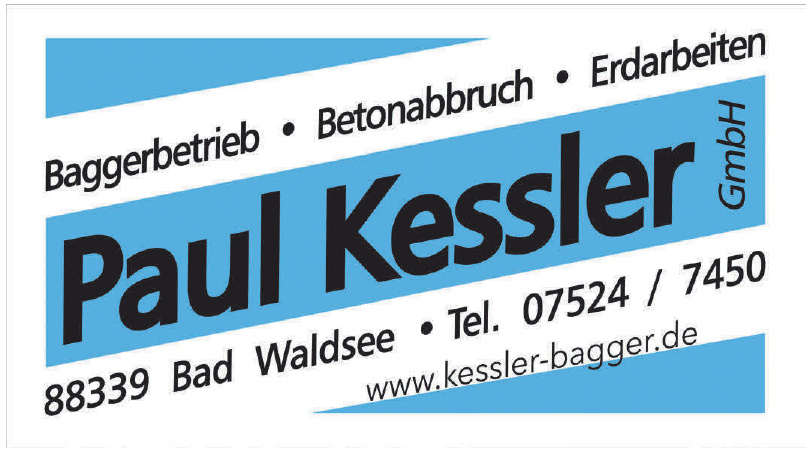 Baggerbetrieb, Betonabbruch, Erdarbeiten Paul Kessler GmbH