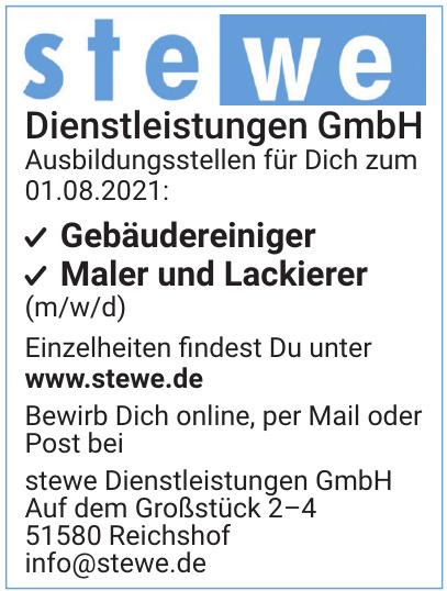 stewe Dienstleistungen GmbH stewe Dienstleistungen GmbH