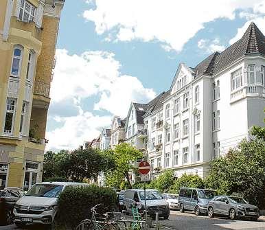 Typisch Eppendorf sind diese großzügigen Etagenhäuser in der Nissenstraße Fotos: Hanke