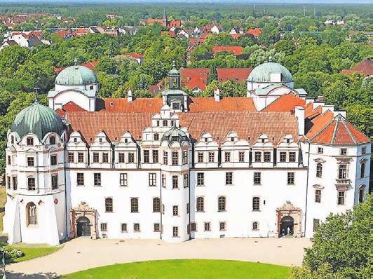 Eine Attraktion der Stadt: das Celler Schloss. Eine Attraktion der Stadt: das Celler Schloss.