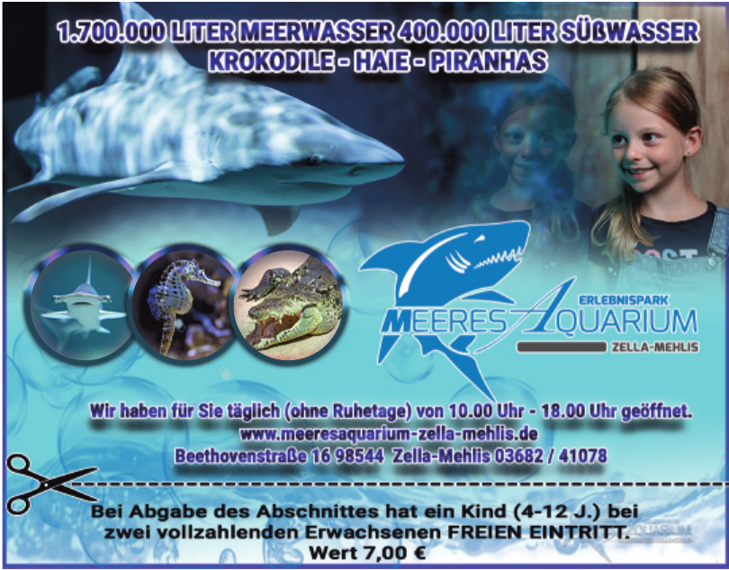 Erlebnispark Meeresaquarium Zella-Mehlis Erlebnispark Meeresaquarium Zella-Mehlis