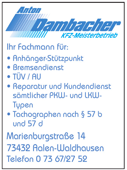 Anton Dambacher Anton Dambacher
