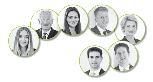 Das Team: Maike Grebenstein, Frank Schoenfeld, Nora Reichmann, Thomas Heinrich, Ilona Bleicher, Christian Spierig und Geschäftsführer Dr. Oliver Kiaman (von links im Uhrzeigersinn). Das Team: Maike Grebenstein, Frank Schoenfeld, Nora Reichmann, Thomas Heinrich, Ilona Bleicher, Christian Spierig und Geschäftsführer Dr. Oliver Kiaman (von links im Uhrzeigersinn).