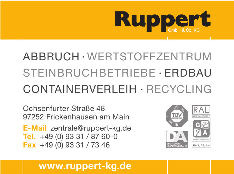 Ruppert KG Ruppert KG