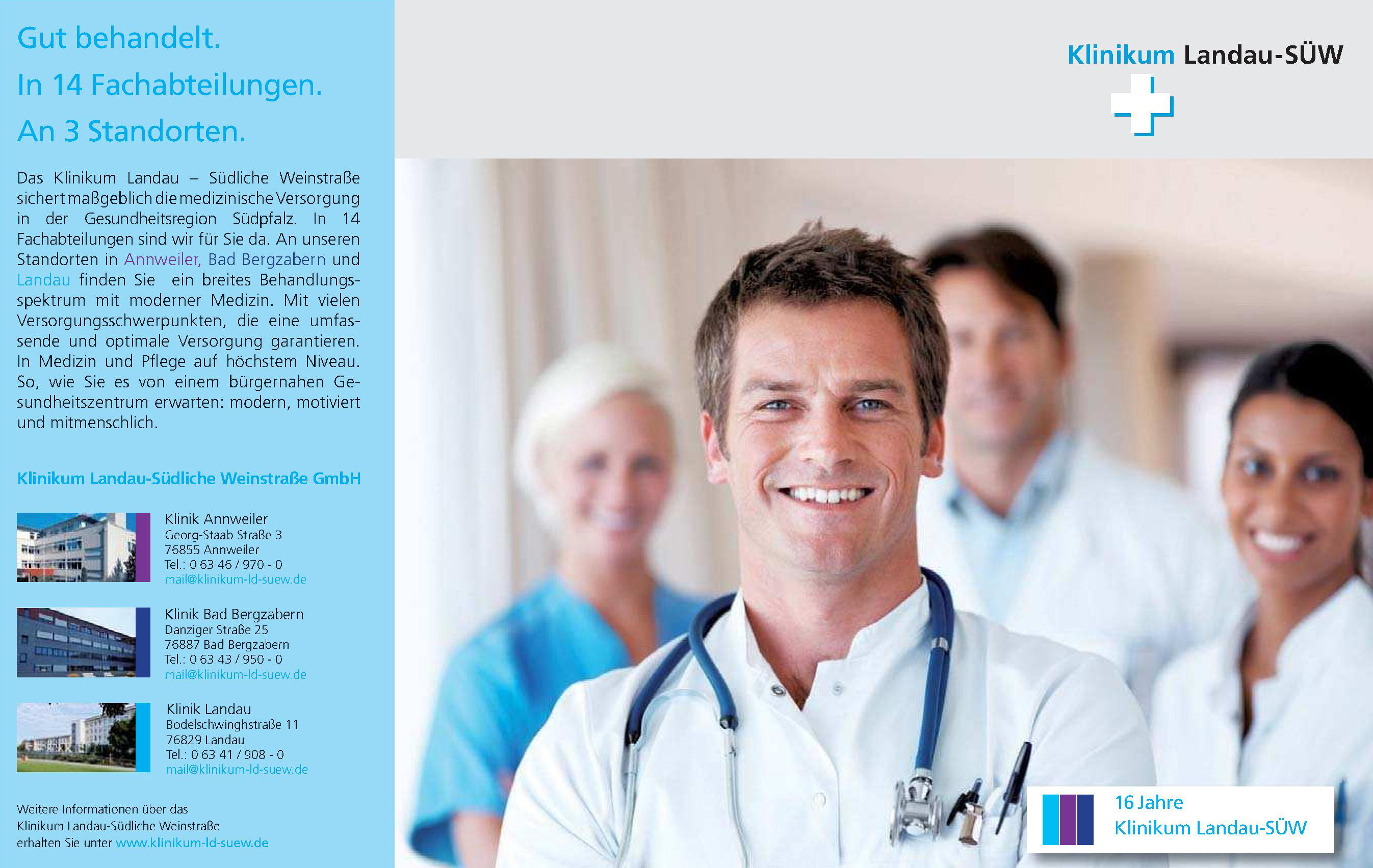 Klinikum Landau-Südliche Weinstraße GmbH Klinikum Landau-Südliche Weinstraße GmbH