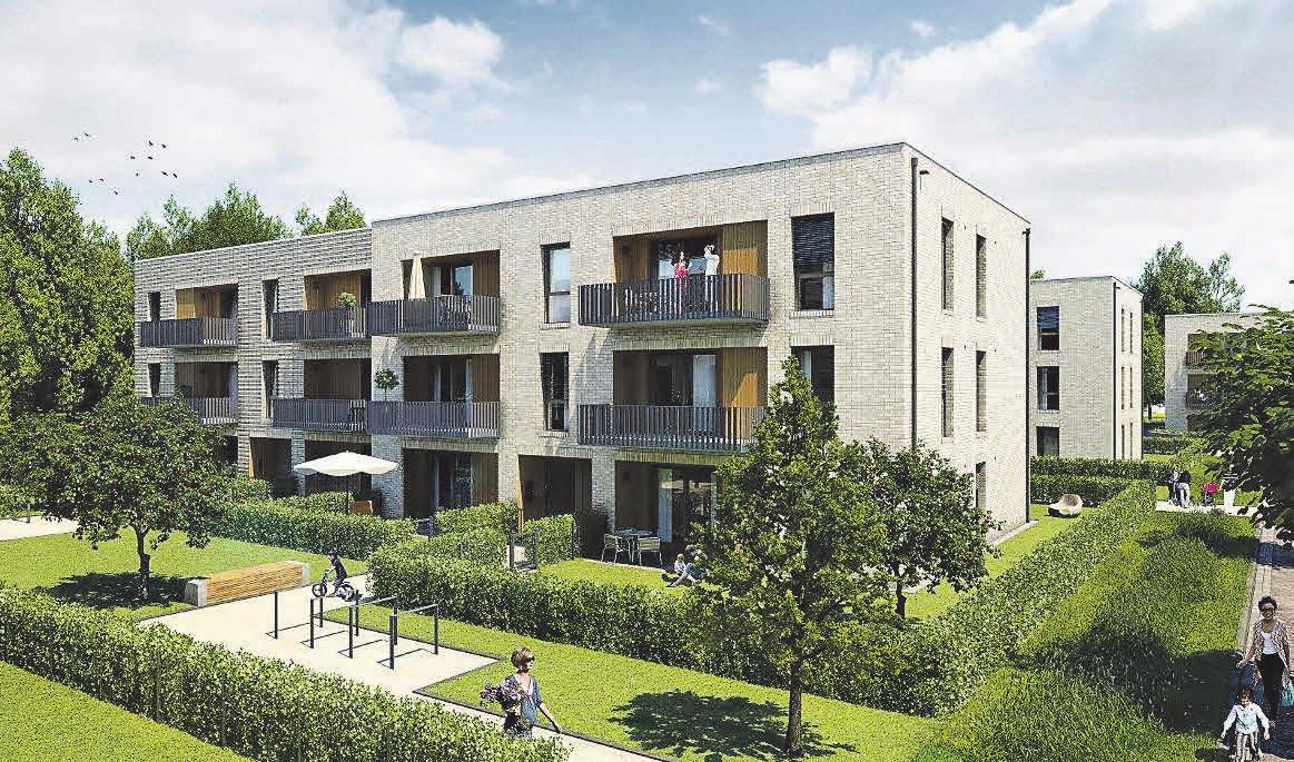 Die ersten Eigentumswohnungen im Projekt Herzkamp in Hannover-Bothfeld sind bereits im Verkauf. Die ersten Eigentumswohnungen im Projekt Herzkamp in Hannover-Bothfeld sind bereits im Verkauf.
