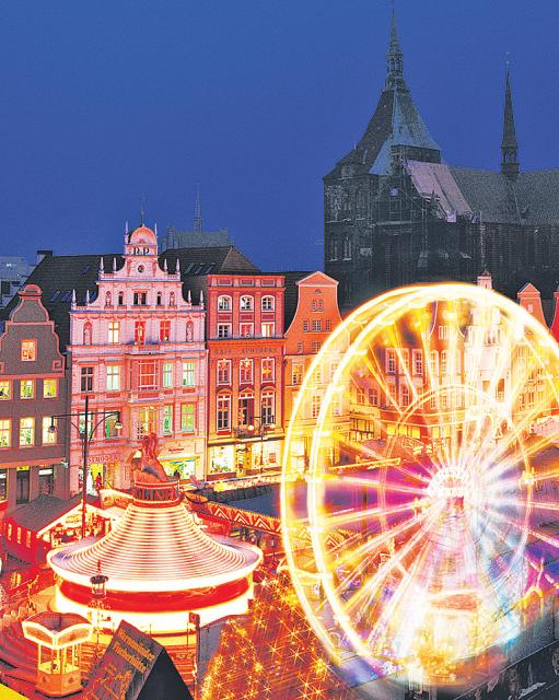 Rostocker Weihnachtsmarkt: Eines von vielen schönen Ausflugszielen 