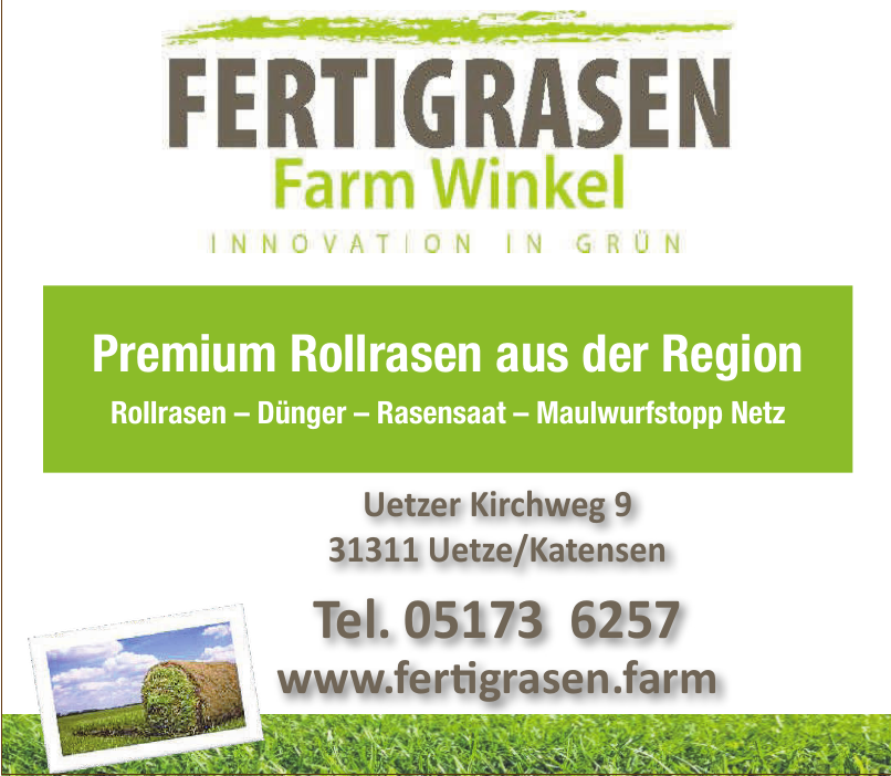 Fertigrasen - Farm Winkel - KG Fertigrasen - Farm Winkel - KG