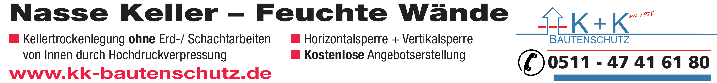 K + K Bautenschutz K + K Bautenschutz
