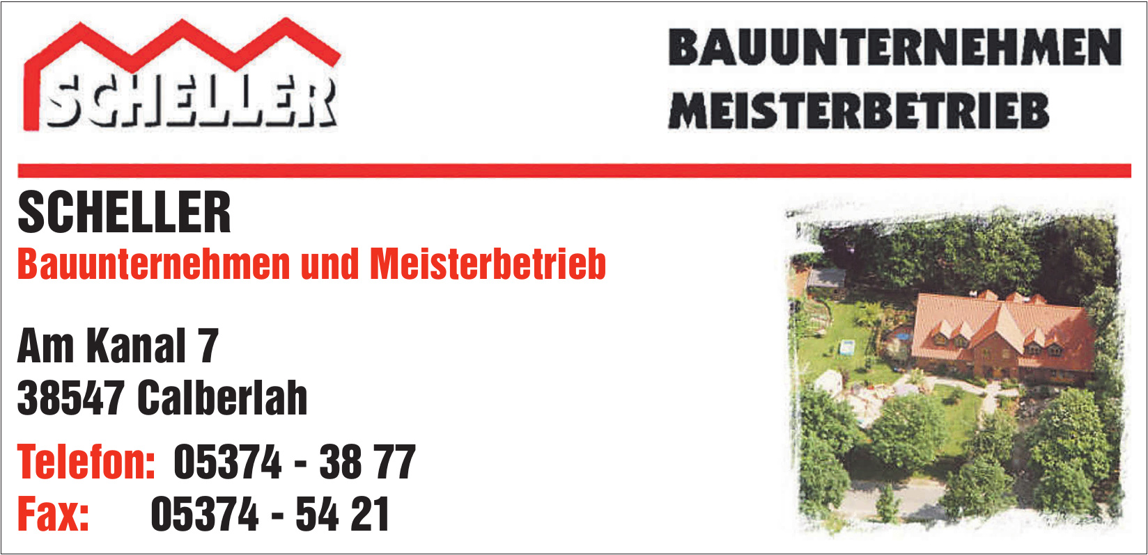 Scheller Bauunternehmen und Meisterbetrieb Scheller Bauunternehmen und Meisterbetrieb